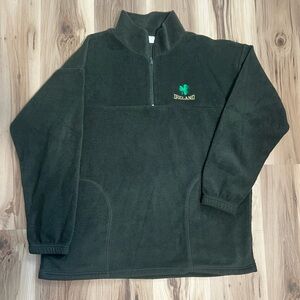 Ireland Fleece Pullover Green Men's Chris & Eddie Quarter Zip Fleece